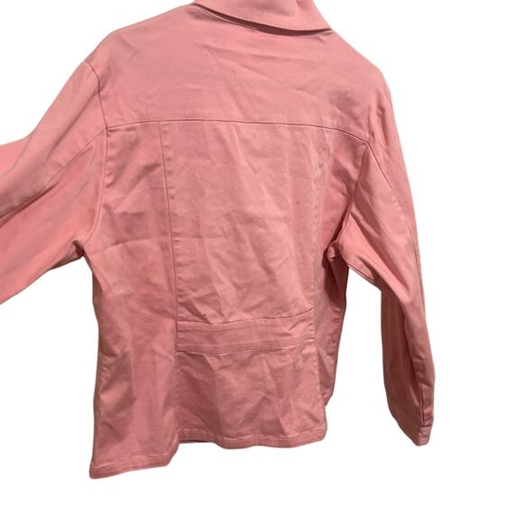 Disney Minnie Mouse Embroidered Pink Jacket Women’s XL - Picture 4 of 6